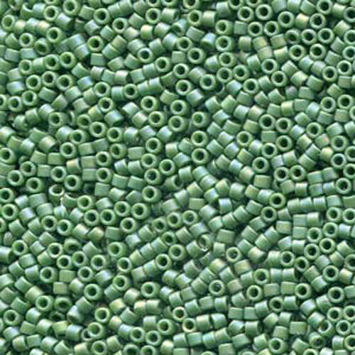 Miyuki 11/0 Delica Bead - DB2312 - Frosted Glazed Rainbow Shamrock