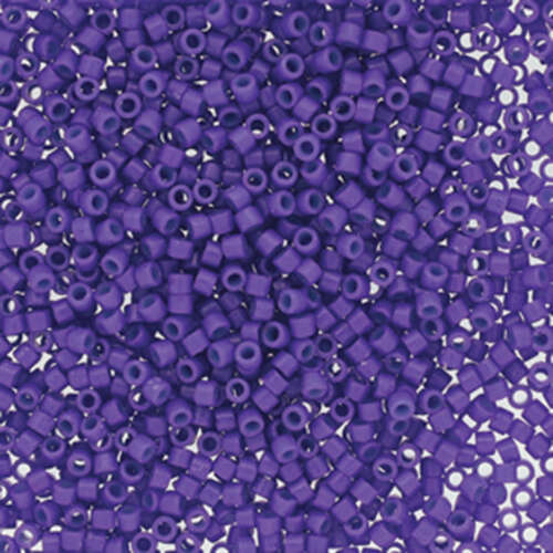 Miyuki 11/0 Delica Bead - DB2359 - Duracoat Opaque Violet Blue