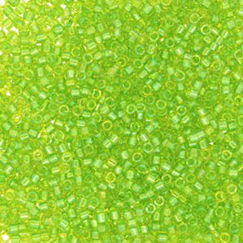 Miyuki 11/0 Delica Bead - DB2376 - Fancy Lined Celery