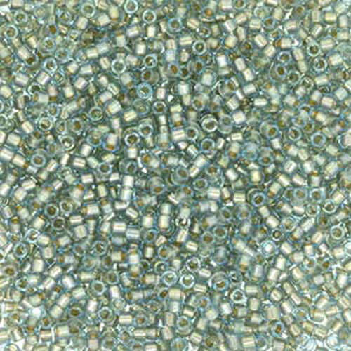 Miyuki 11/0 Delica Bead - DB2379 - Fancy Lined Blue Silver