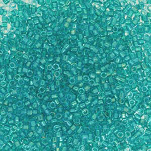 Miyuki 11/0 Delica Bead - DB2380 - Fancy Lined Teal Green