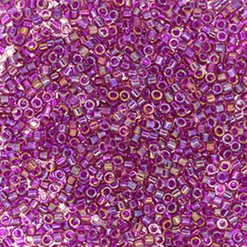 Miyuki 11/0 Delica Bead - DB2389 - Fancy Lined Magenta