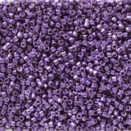 Miyuki 11/0 Delica Bead - DB2509 - Duracoat Galvanized Dark Lilac