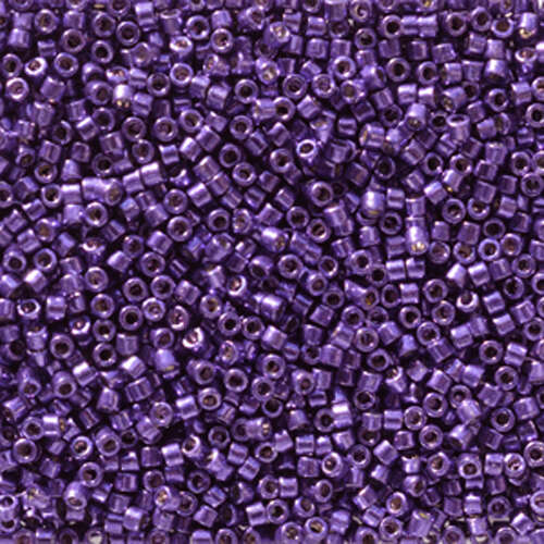 Miyuki 11/0 Delica Bead - DB2510 - Duracoat Galvanized Lilac Night