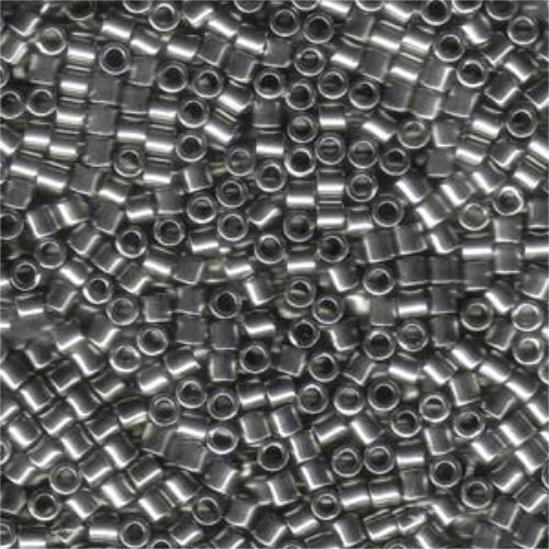 Miyuki 8/0 Delica Bead - DBL-0021 - Steel