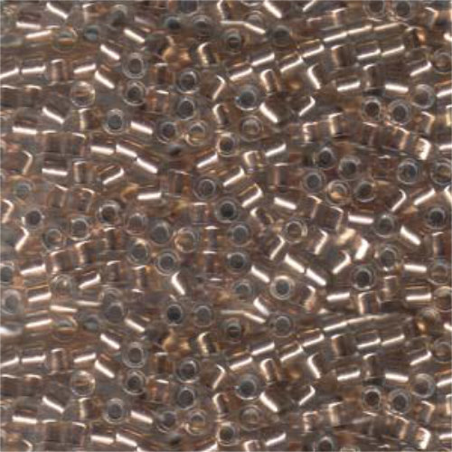 Miyuki 8/0 Delica Bead - DBL-0037 - Copper Lined Crystal