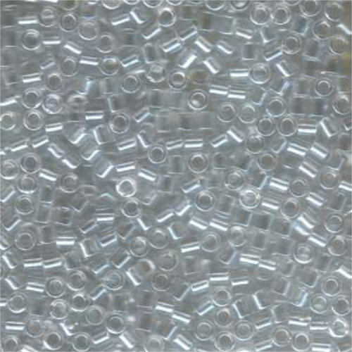 Miyuki 8/0 Delica Bead - DBL-0050 - Crystal Luster