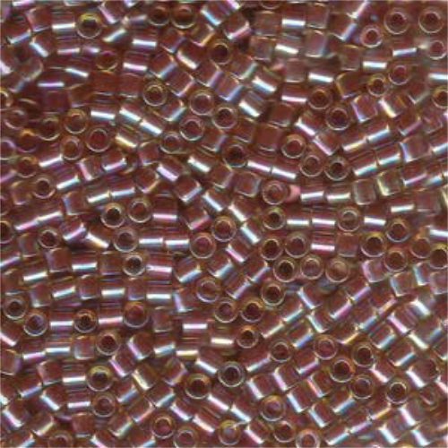 Miyuki 8/0 Delica Bead - DBL-0088 - Lined Topaz AB