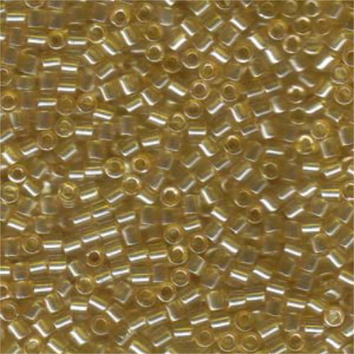 Miyuki 8/0 Delica Bead - DBL-0099 - Light Topaz Luster