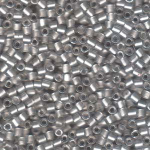 Miyuki 8/0 Delica Bead - DBL-0271 - Galvanized Crystal
