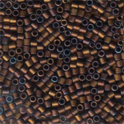 Miyuki 8/0 Delica Bead - DBL-0312 - Matte Metallic Copper