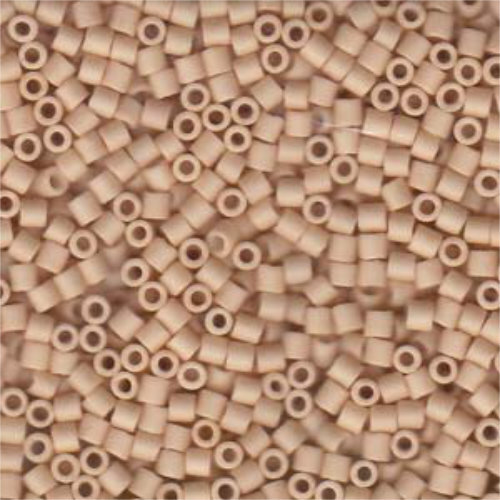 Miyuki 8/0 Delica Bead - DBL-0353 - Matte Dark Cream