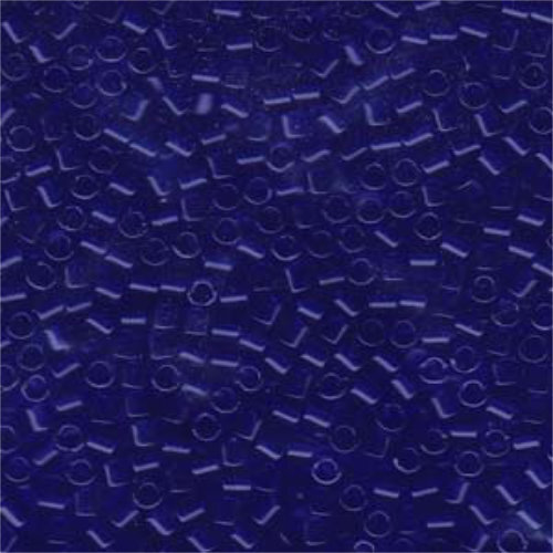 Miyuki 8/0 Delica Bead - DBL-0707 - Transparent Cobalt