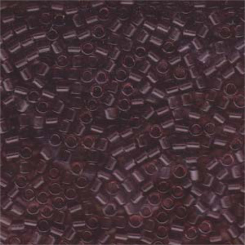 Miyuki 8/0 Delica Bead - DBL-0711 - Transparent Smoky Amethyst