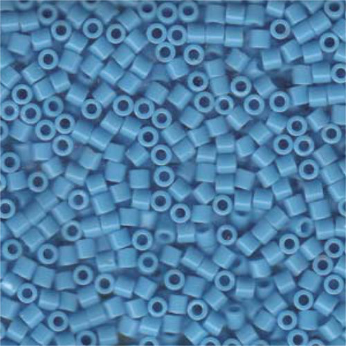 Miyuki 8/0 Delica Bead - DBL-0725 - Opaque Light Blue