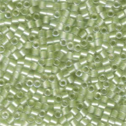 Miyuki 8/0 Delica Bead - DBL-0903 - Sparkling Peridot Lined Crystal