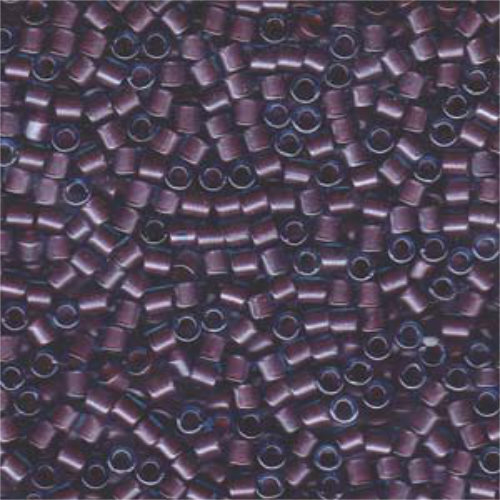 Miyuki 8/0 Delica Bead - DBL-0922 - Sparkling Rose Lined Aqua
