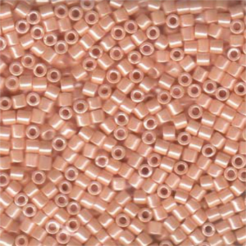 Miyuki 8/0 Delica Bead - DBL-1532 - Opaque Light Peach Ceylon