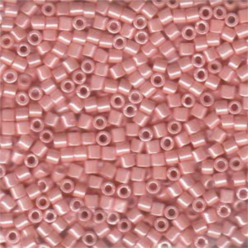 Miyuki 8/0 Delica Bead - DBL-1533 - Opaque Light Salmon Ceylon