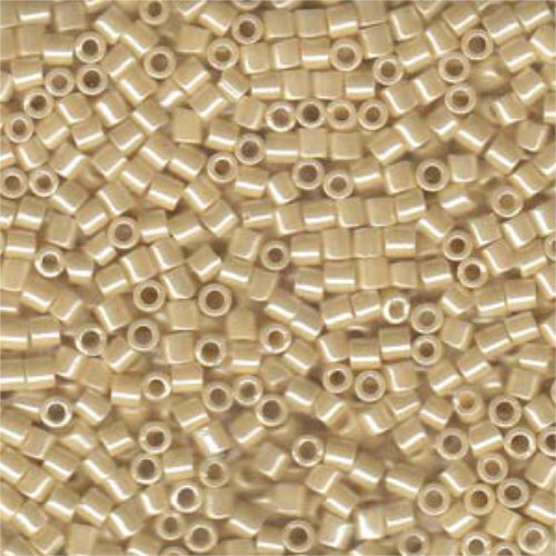 Miyuki 8/0 Delica Bead - DBL-1560 - Opaque Dark Cream Luster
