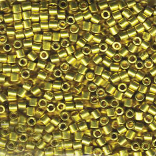 Miyuki 8/0 Delica Bead - DBL-1835 - Duracoat Galvanized Zest