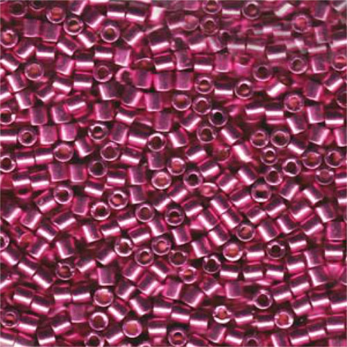 Miyuki 8/0 Delica Bead - DBL-1840 - Duracoat Galvanized Hot Pink