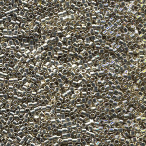 Miyuki 10/0 Delica Bead - DBM0035 - Galvanized Silver