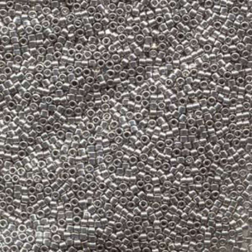 Miyuki 10/0 Delica Bead - DBM0038 - Palladium Plated