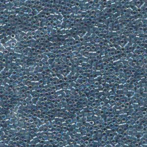 Miyuki 10/0 Delica Bead - DBM0058 - Lined Light Blue AB