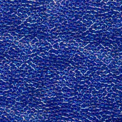 Miyuki 10/0 Delica Bead - DBM0063 - Lined Blue Violet AB