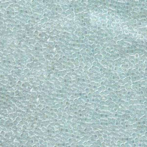 Miyuki 10/0 Delica Bead - DBM0083 - Lined Light Aqua AB