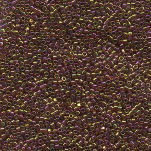 Miyuki 10/0 Delica Bead - DBM0103 - Gold Red Luster