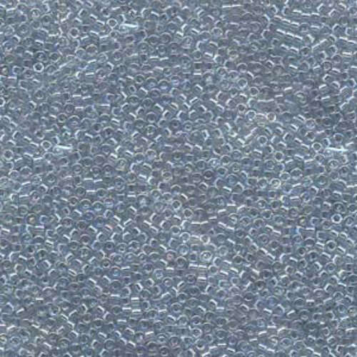 Miyuki 10/0 Delica Bead - DBM0110 - Transparent Light Blue AB