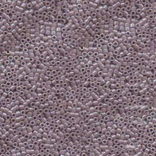 Miyuki 10/0 Delica Bead - DBM0158 - Opaque Lilac AB