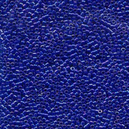 Miyuki 10/0 Delica Bead - DBM0165 - Opaque Royal Blue AB