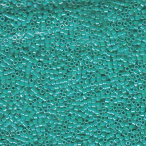 Miyuki 10/0 Delica Bead - DBM0166 - Opaque Turquoise AB