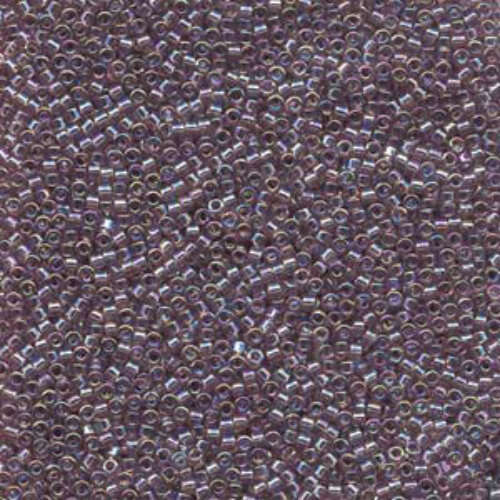 Miyuki 10/0 Delica Bead - DBM0173 - Transparent Lilac AB