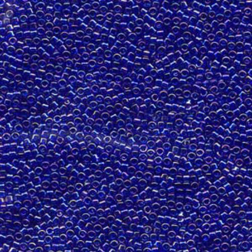 Miyuki 10/0 Delica Bead - DBM0178 - Transparent Sapphire AB