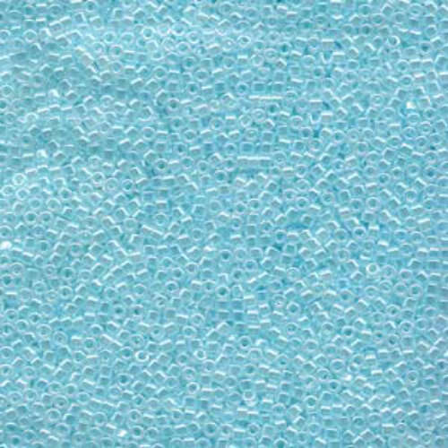 Miyuki 10/0 Delica Bead - DBM0239 - Crystal Lined Aquamarine Luster