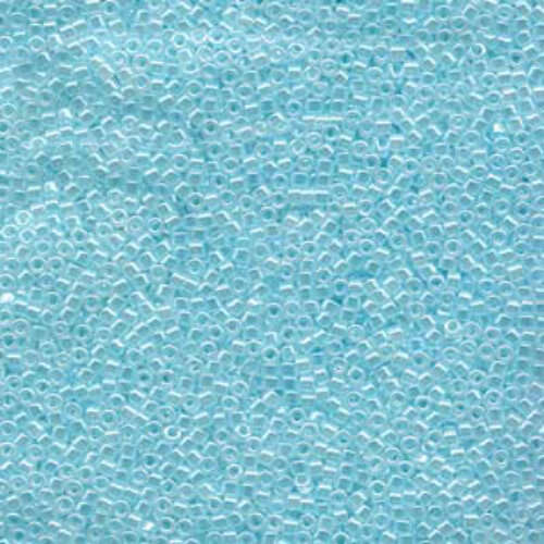 Miyuki 10/0 Delica Bead - DBM0239 - Crystal Lined Aquamarine Luster