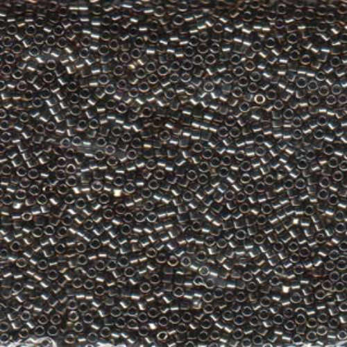 Miyuki 10/0 Delica Bead - DBM0254 - Galvanized Tarnished Silver