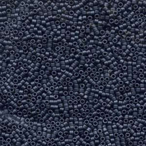 Miyuki 10/0 Delica Bead - DBM0301 - Matte Blue Grey