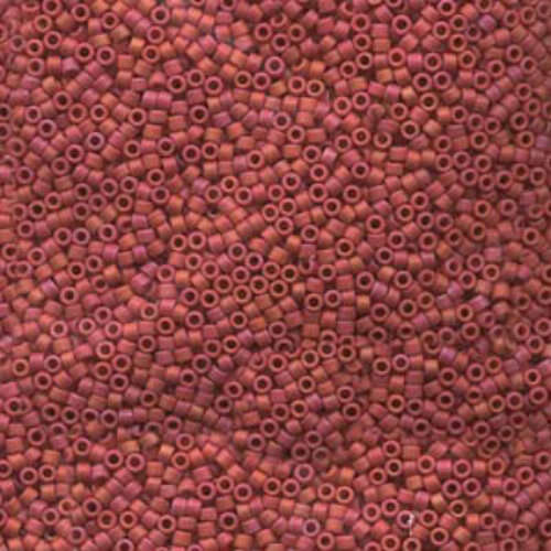 Miyuki 10/0 Delica Bead - DBM0362 - Matte Red