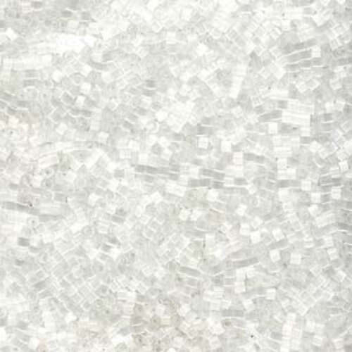 Miyuki 10/0 Delica Bead - DBM0635 - Silk Satin Crystal
