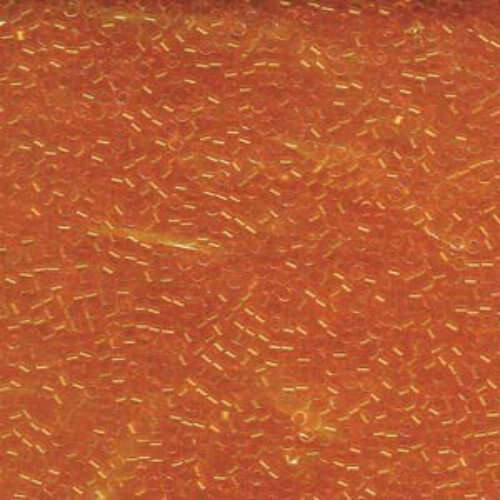 Miyuki 10/0 Delica Bead - DBM0703 - Transparent Orange
