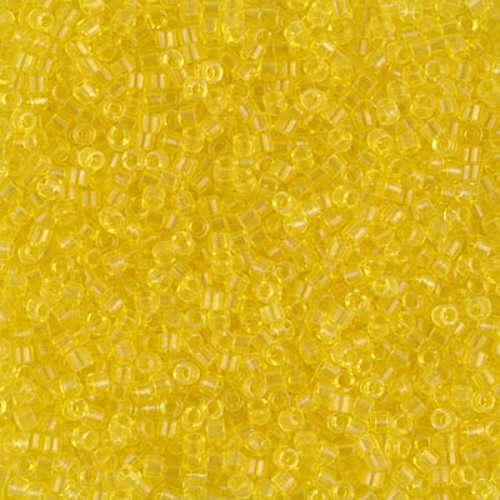 Miyuki 10/0 Delica Bead - DBM0710 - Transparent Yellow