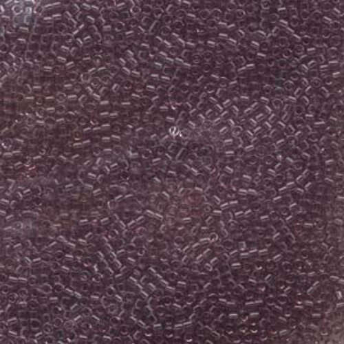 Miyuki 10/0 Delica Bead - DBM0711 - Transparent Smoky Amethyst