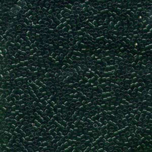 Miyuki 10/0 Delica Bead - DBM0713 - Transparent Green