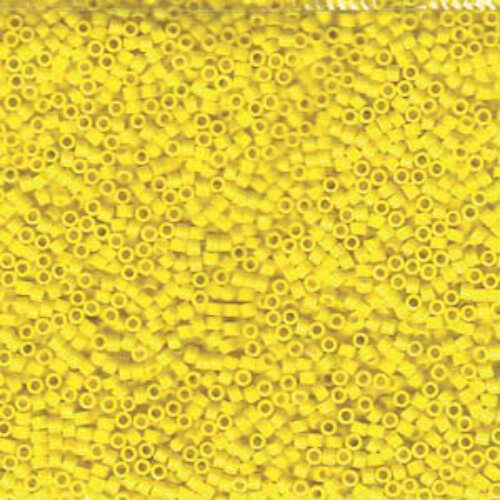 Miyuki 10/0 Delica Bead - DBM0721 - Opaque Yellow
