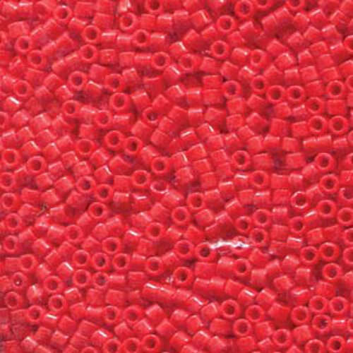 Miyuki 10/0 Delica Bead - DBM0723 - Opaque Dark Cranberry